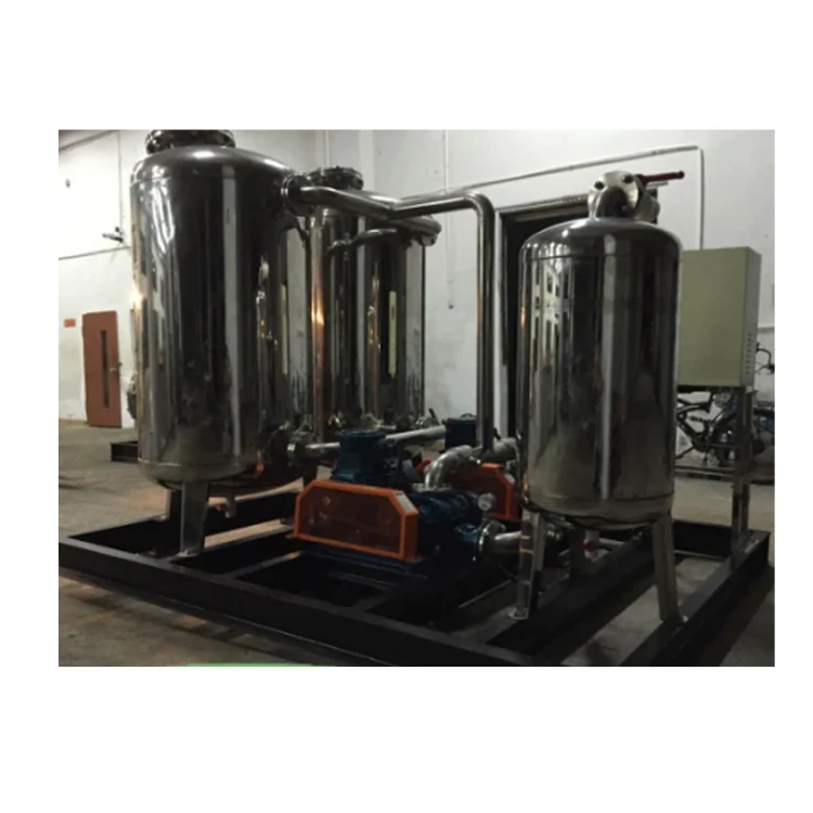20~500 Nm3/H Biogas Flow Constant Pressure Feed to Generator Stainless Steel Biogas Desulfurization Scrubber