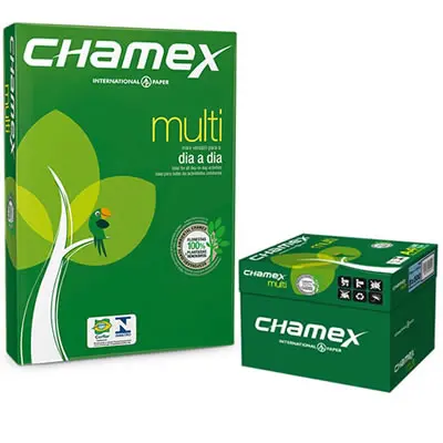 A4 70gsm 75gsm 80gsm / Papel Resma Chamex Multi A4 75g Office papers