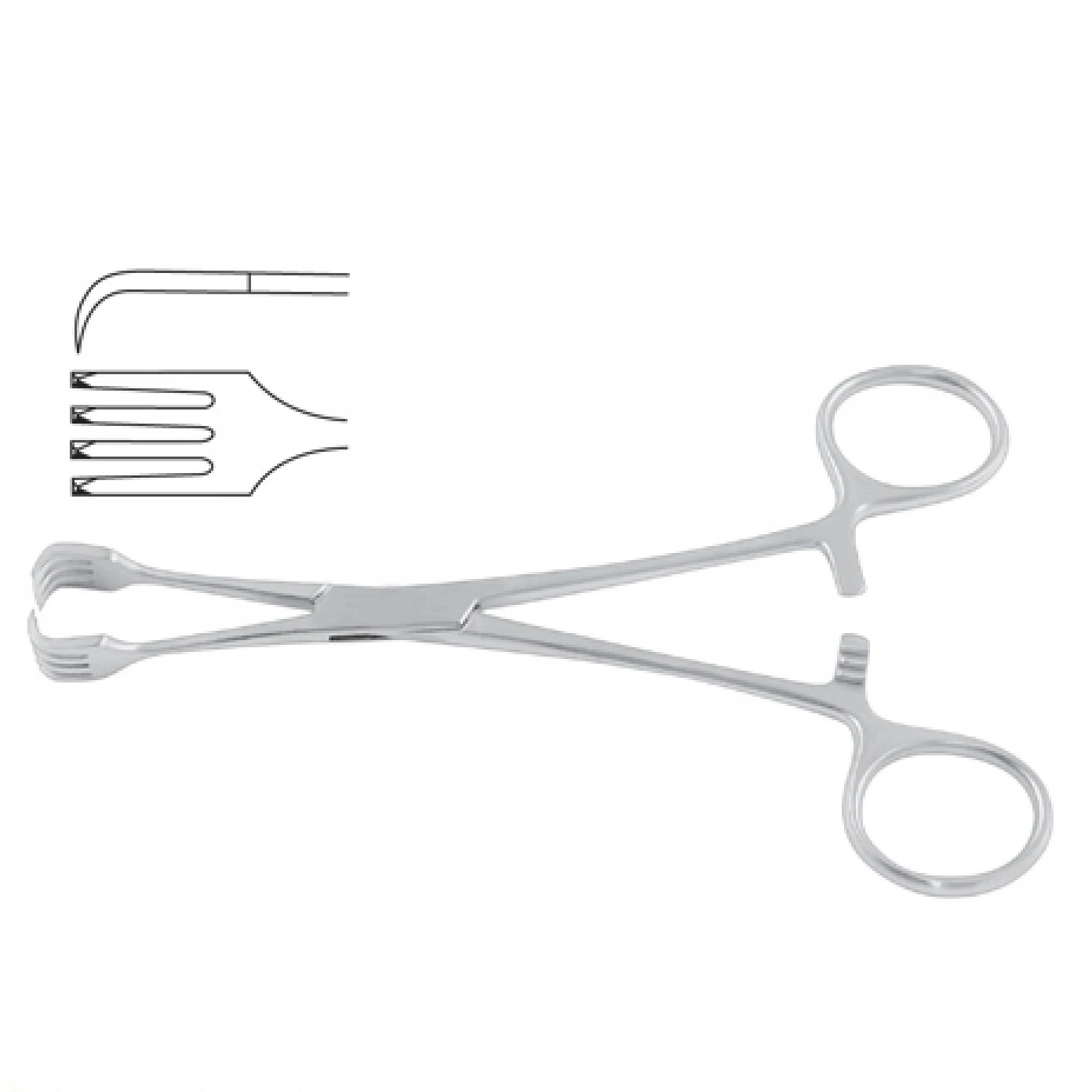 Заводская цена оптовая продажа Private Label Speculum Tenaculum щипцы для захвата доступные хирургические инструменты