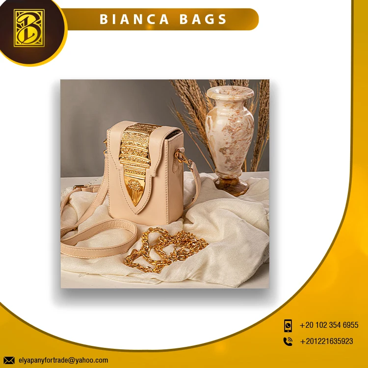 2022 Bianca Bags Real Leather Dagger and Handcrafted Copper Plated with 21 Carot of Gold Buy at Lowest Price