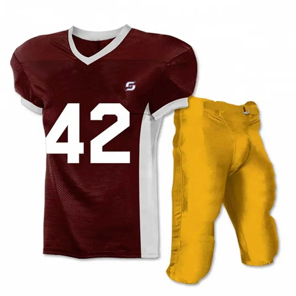 High Quality American Football Uniform New Design Custom American Football Uniform For Sale
