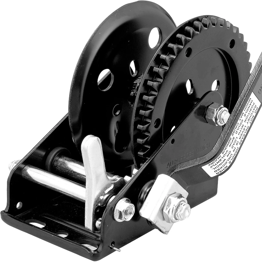 1200LBS Hand Winch Hand Crank Manual winch Heavy Duty trailer winch