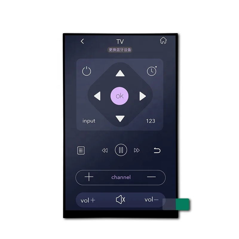 JD9366AB IC lcd screen 20 LEDs backlight transmissive ips panel 7 inch lcd