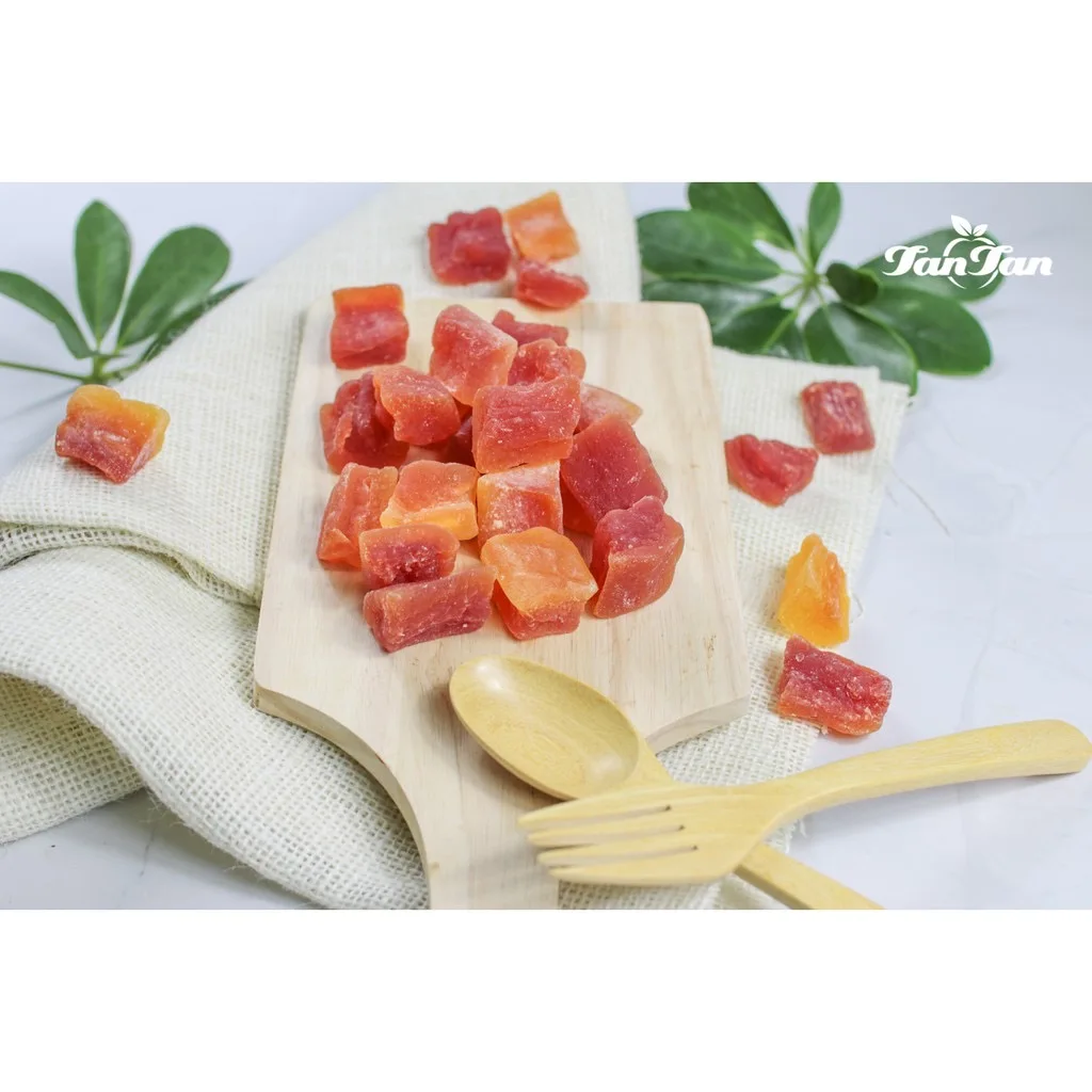 Dried Fruit Dried Papaya Low Sugar High Quality 100% Natural  OEM Professional From Thailand 2021