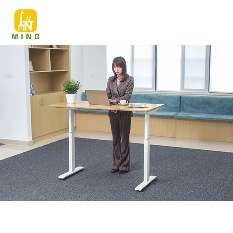 Dual Motor Intelligent Height Adjustable Ergonomic Electric Sit Stand up Desk Frame Standing Tables Legs Lifting Column