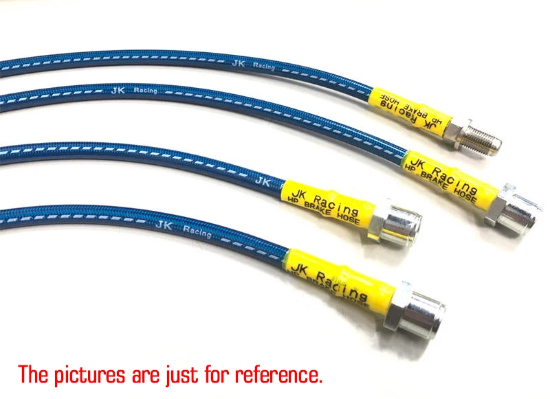JK Racing High quality Adjustable Steel Braided Brake hoses for PRIUS