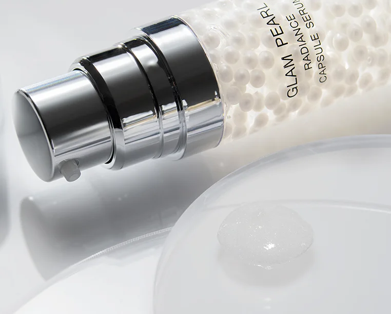 Korea Private label OEM wholesales Colorful micro capsule pearl caviar face serum anti wrinkle Whitening Anti-aging effect