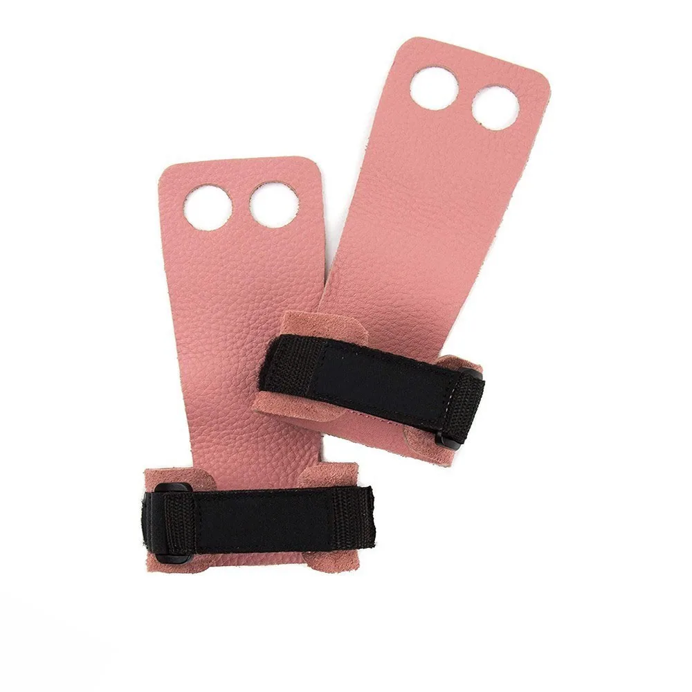 Professional Weight Lifting Hand Grips Palm Protectors Suede Leather Gymnastic Fitness Grips