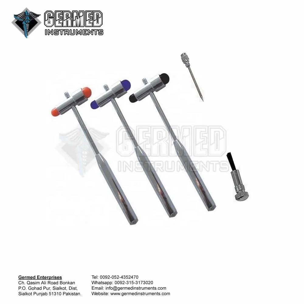 
Sialkot Pakistan Manufacturer Best Seller Buck Neurological Nerve Reflex Hammers/ Buck Reflex Hammer With Color Handle By GERMED 