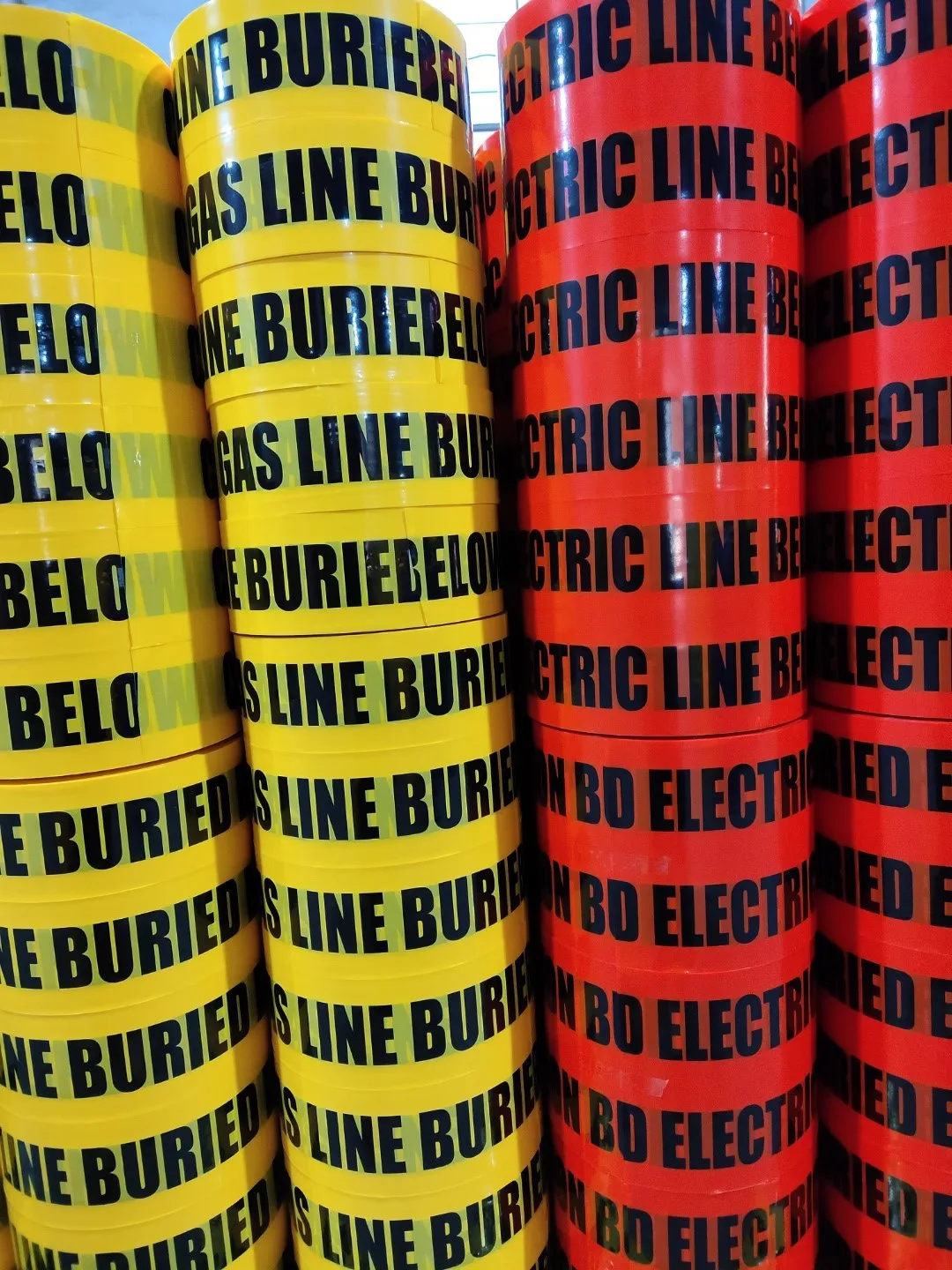 High Quality PE Warning Custom Barricade Caution Barrier