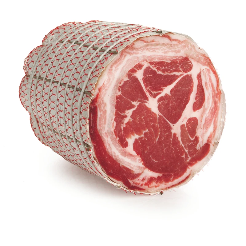 ITALIAN PORK BELLY WITH PORK NECK PANCETTA COPPATA kg 3 | high quality gluten free pork meat |  premium Italy supplier