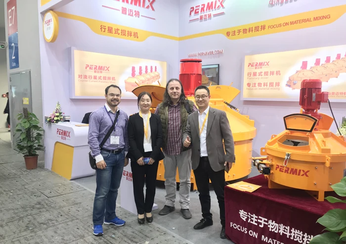 
MP500 500L portable Vertical Shaft Planetary Concrete Mixer 