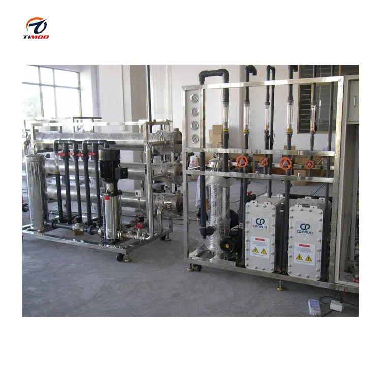 Electromigration Desalination  ro  EDI System demineralized water treatment plant