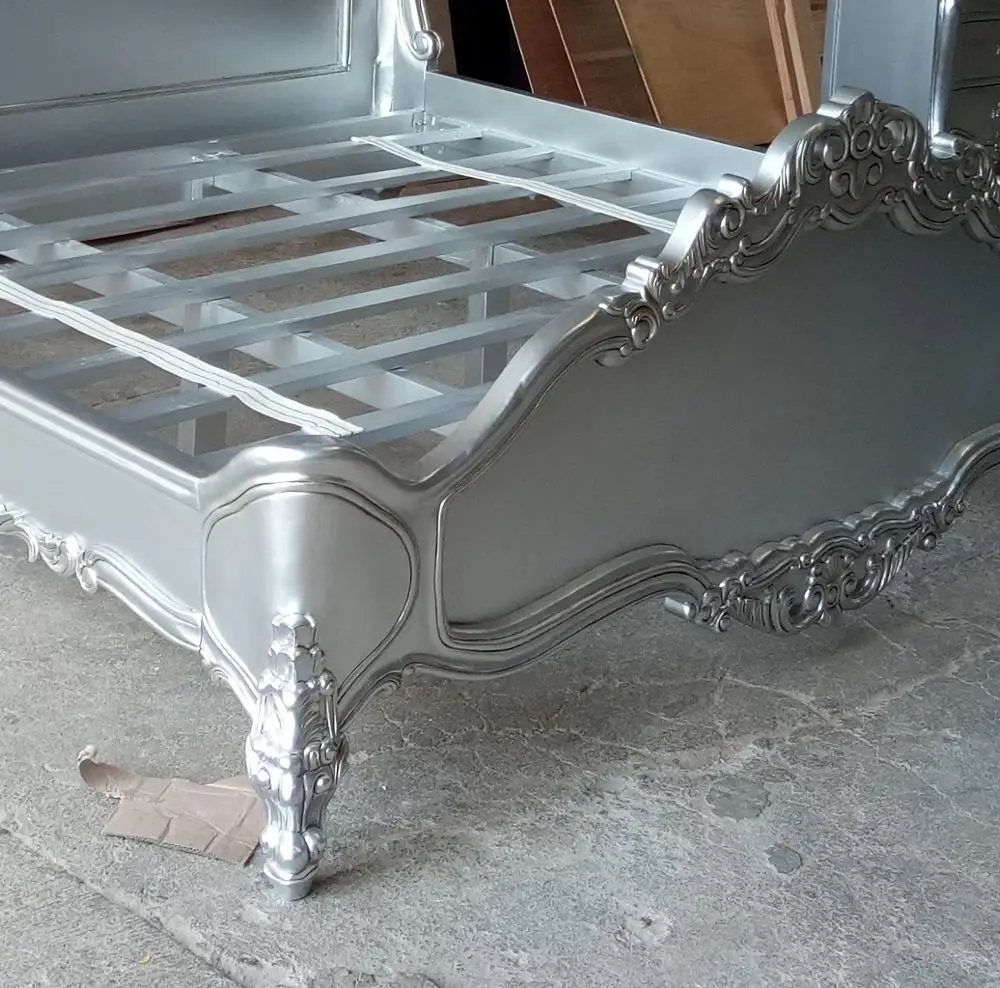 Luxury Magie Carved Bed - Bedroom Furniture