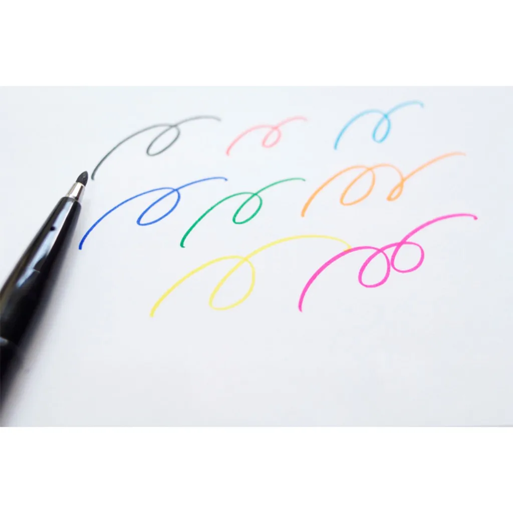 FOR Pentel STA-S520 TOUCH BRUSH Soft Paint Pen signature pen Color Pen Graffiti Painting