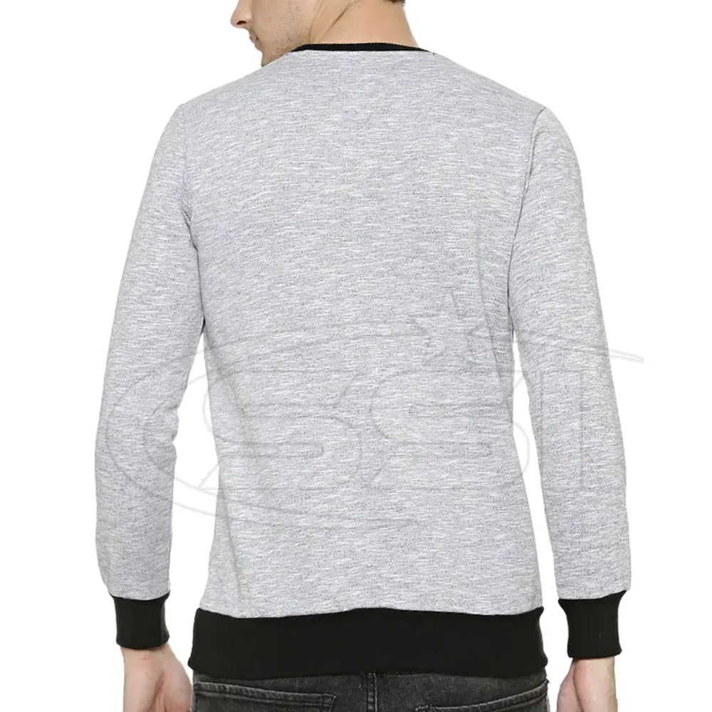 Custom Style Men Colorful Hoodies Sweatshirts Plain Crew Neck Sweatshirt Fort Sale