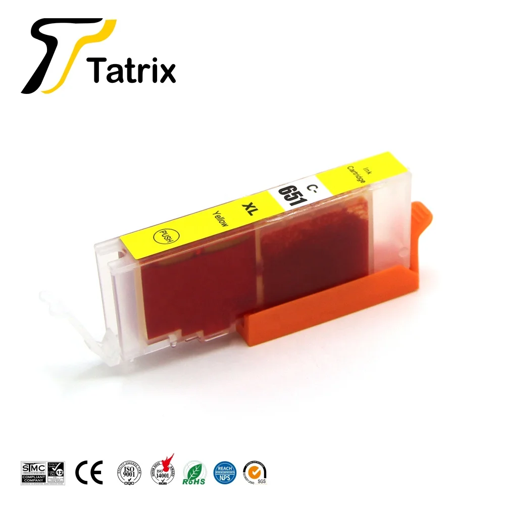  Чернильный картридж для принтера Canon PIXMA MG5560 Tatrix PGI-650XL PGI650XL PGI650 CLI-651XL CLI651XL CLI651
