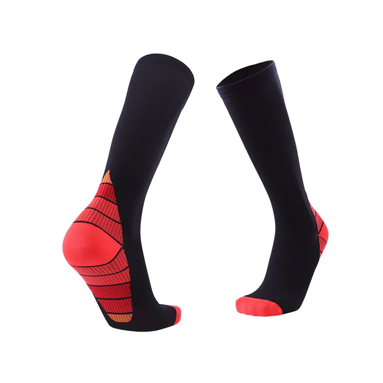 Custom Logo Long Men Sublimated Women Sports Nursing Medical Running Socks Compression
