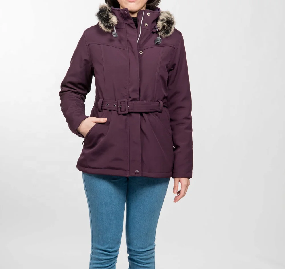 Heated Women Hooded Jacket From Wholesale Manufacturer