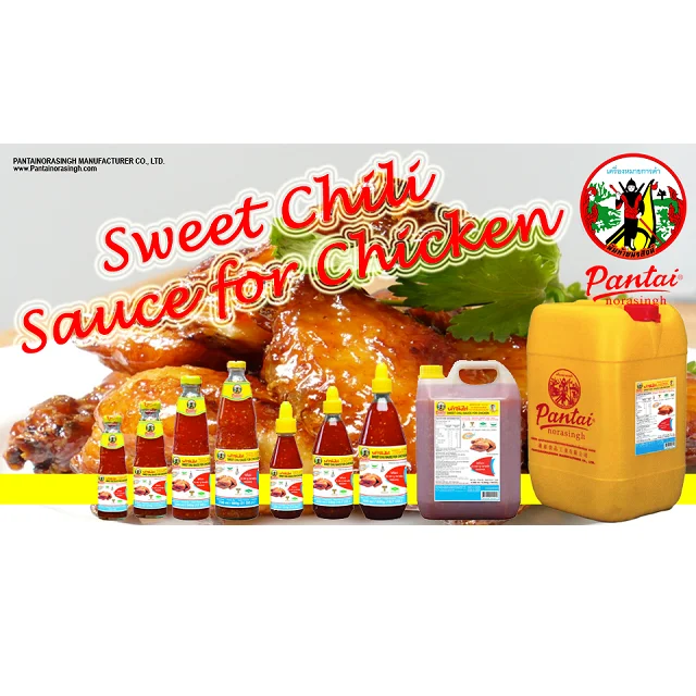 Wholesale Dipping Pantainorasigh Hot Pantai Sweet Chili Sauce for Chicken with Spicy Taste From Thailand