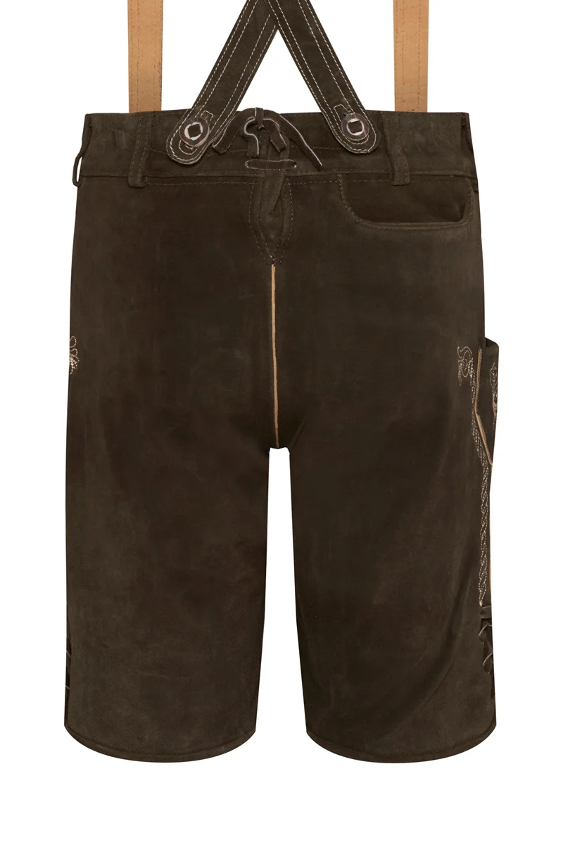 New custom Bavarian Lederhosen German Wear Suede Leather Made Shorts And Long Traditional Pants Best Selling 2022