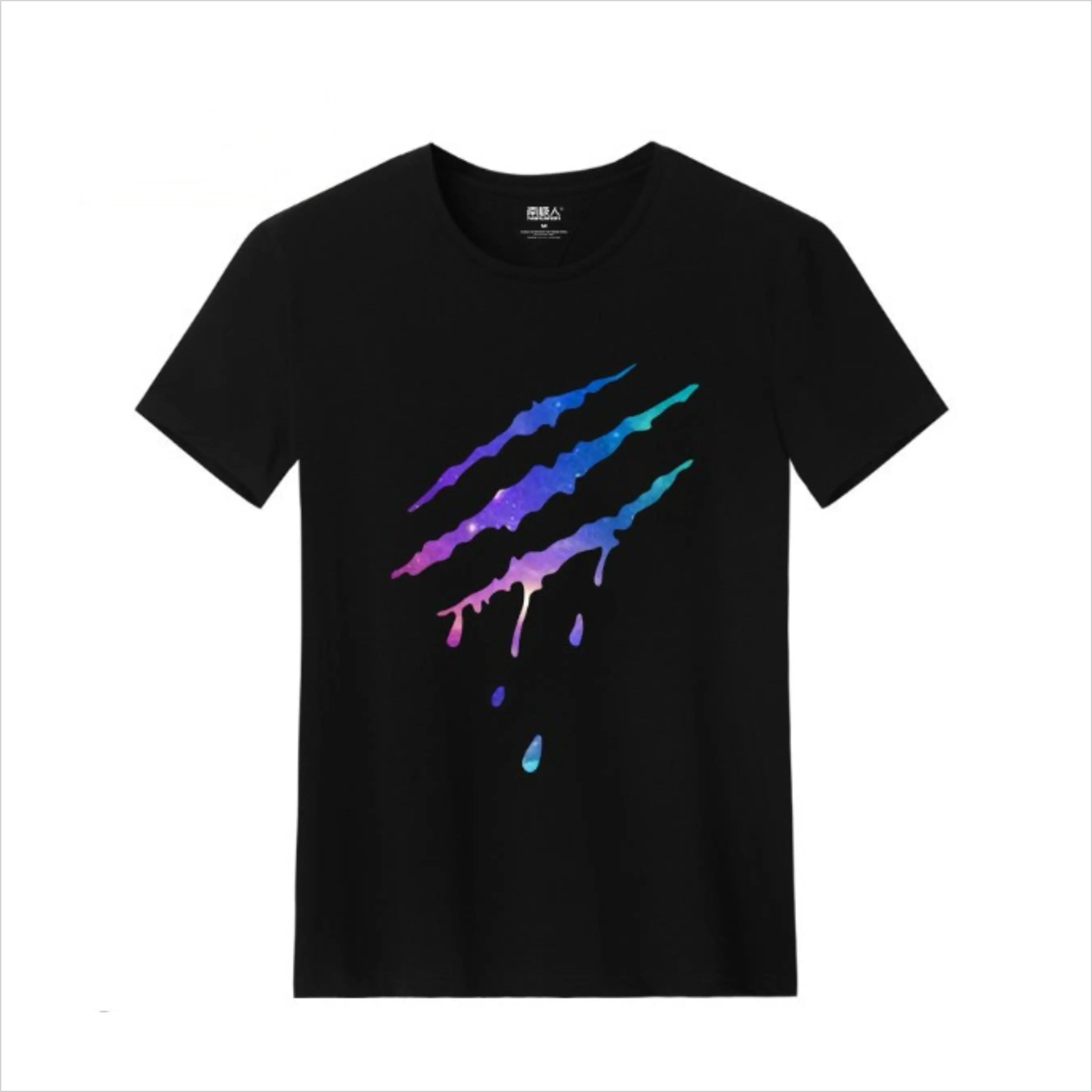 
Wholesale Mens Blank camisas 100% cotton tshirt printing High Quality Plain Custom Logo Printed Black t shirts 