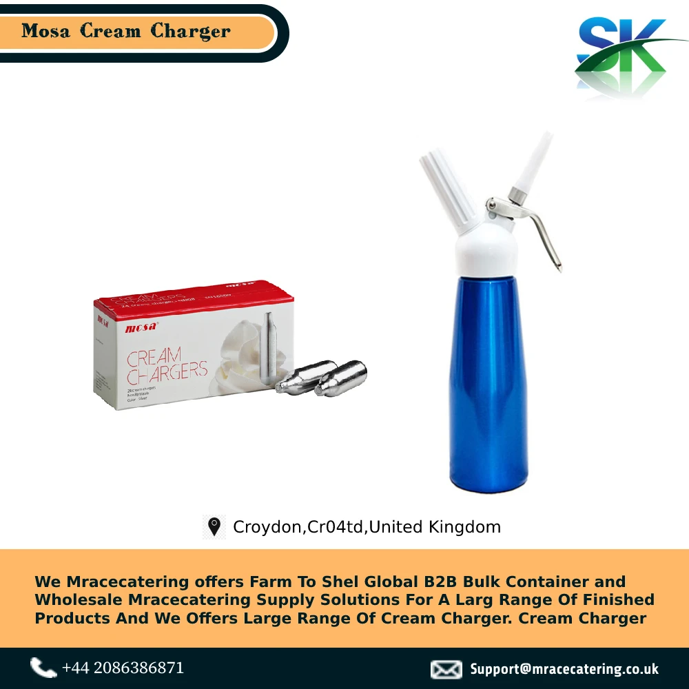 Good Strawberry Flavor 24s Mosa Cream Charger