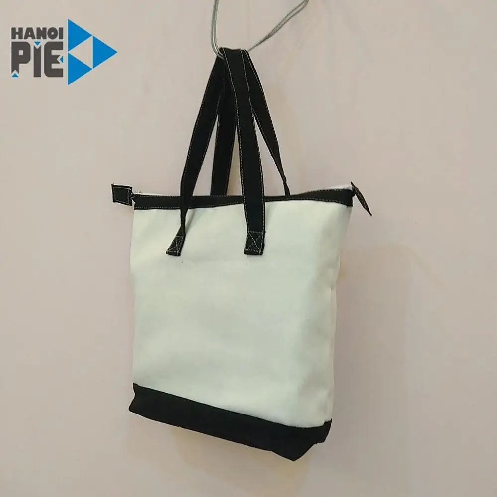 high quality and cheap price promotional bag cotton canvas tote bag made in Vietnam