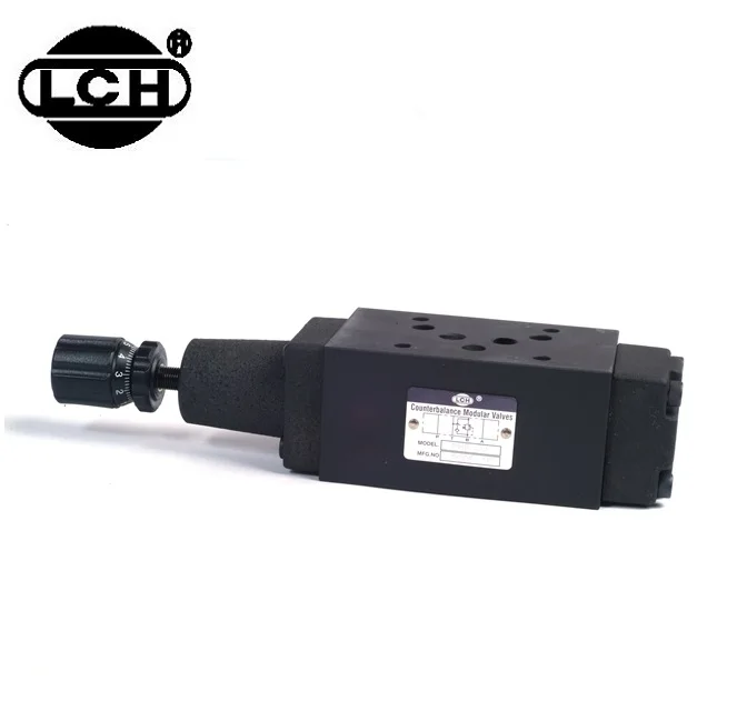 LCH Yuken type Cetop hydraulic modular counterbalance valves