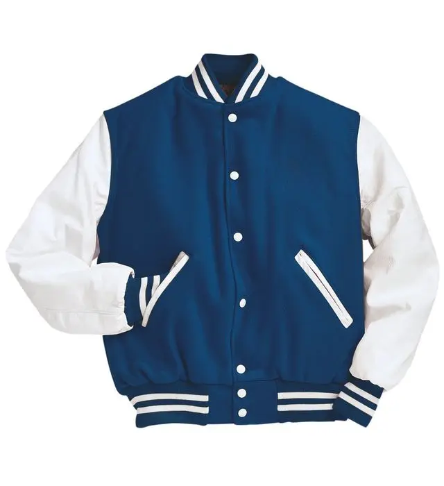 OEM Special Embroidery Custom Varsity Bomber Jacket Baseball Jacket For Men plus size Versity Jacket