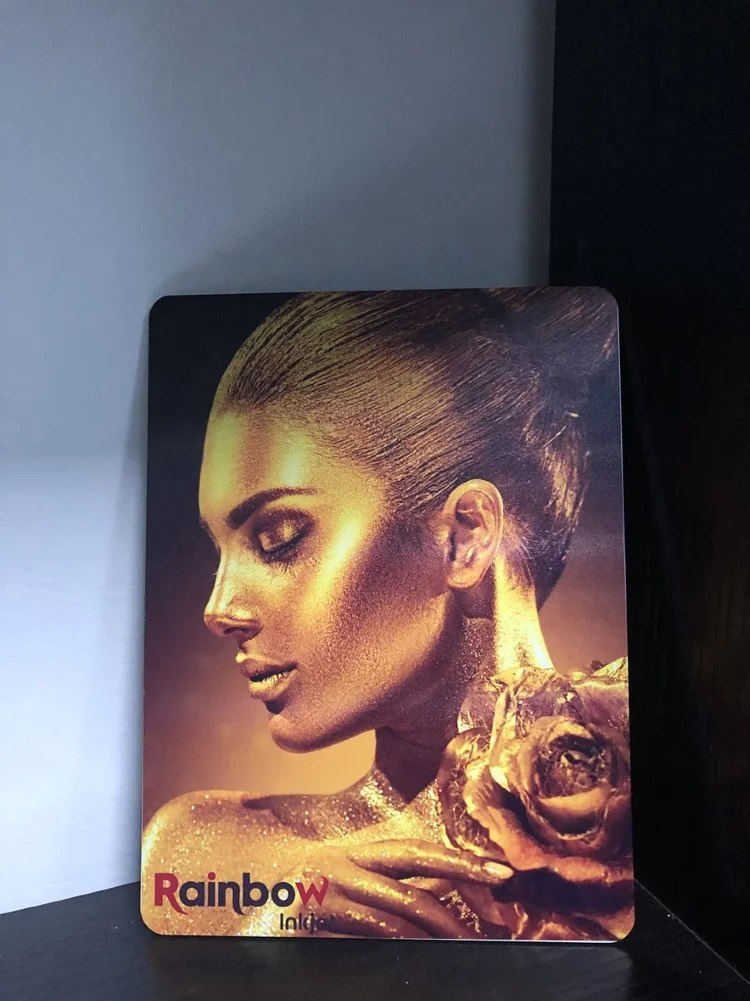 Rainbow printer uv flatbed printer printing machine for phone cover