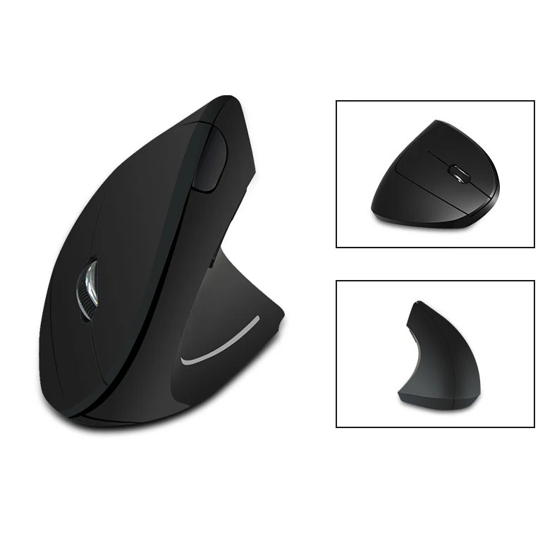 2.4G mute graphics  vertical computer ergonomic engineering mouse