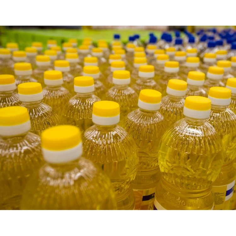 Wholesale priced 100% bottled organic refined sunflower oil (volume 5L), pure sunflower oil