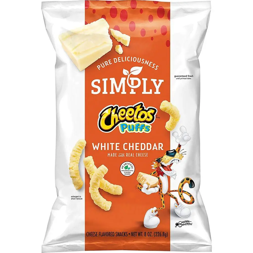 Simply White Cheddar Cheetos Puffs 226g