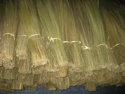 Broom, cleaning broom with handle, straw broom