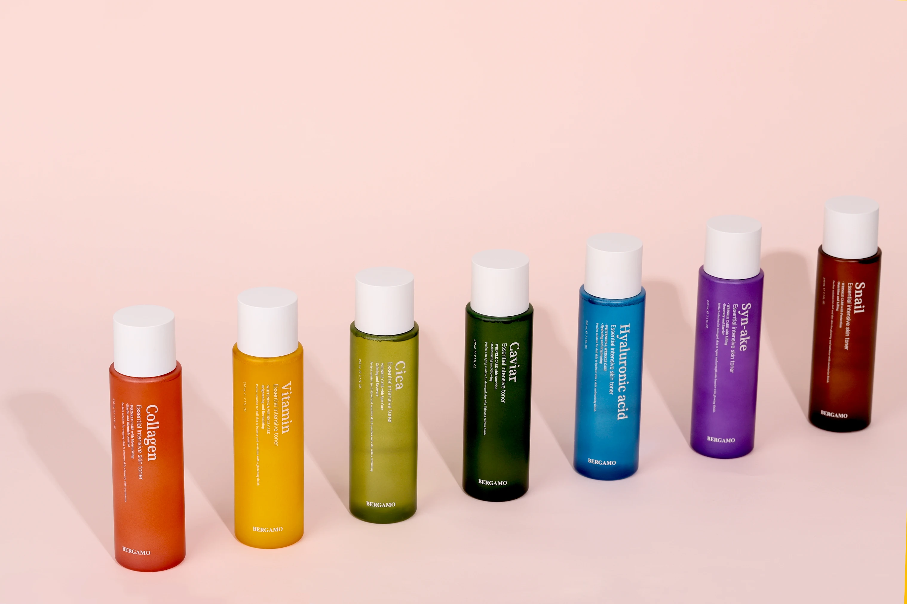 BERGAMO CAVIAR ESSENTIAL INTENSIVE TONER made in Korea wrinkle care, nutrition, moisturizing and glowing k-beauty