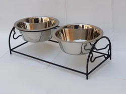 iron wire and steel Pet Feeders, pet bowls, pet products