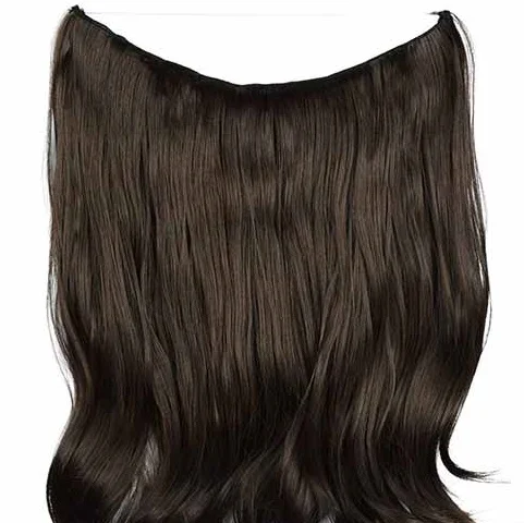 Clip Hair Extension 100% Human Natural Hair Halo Clip in