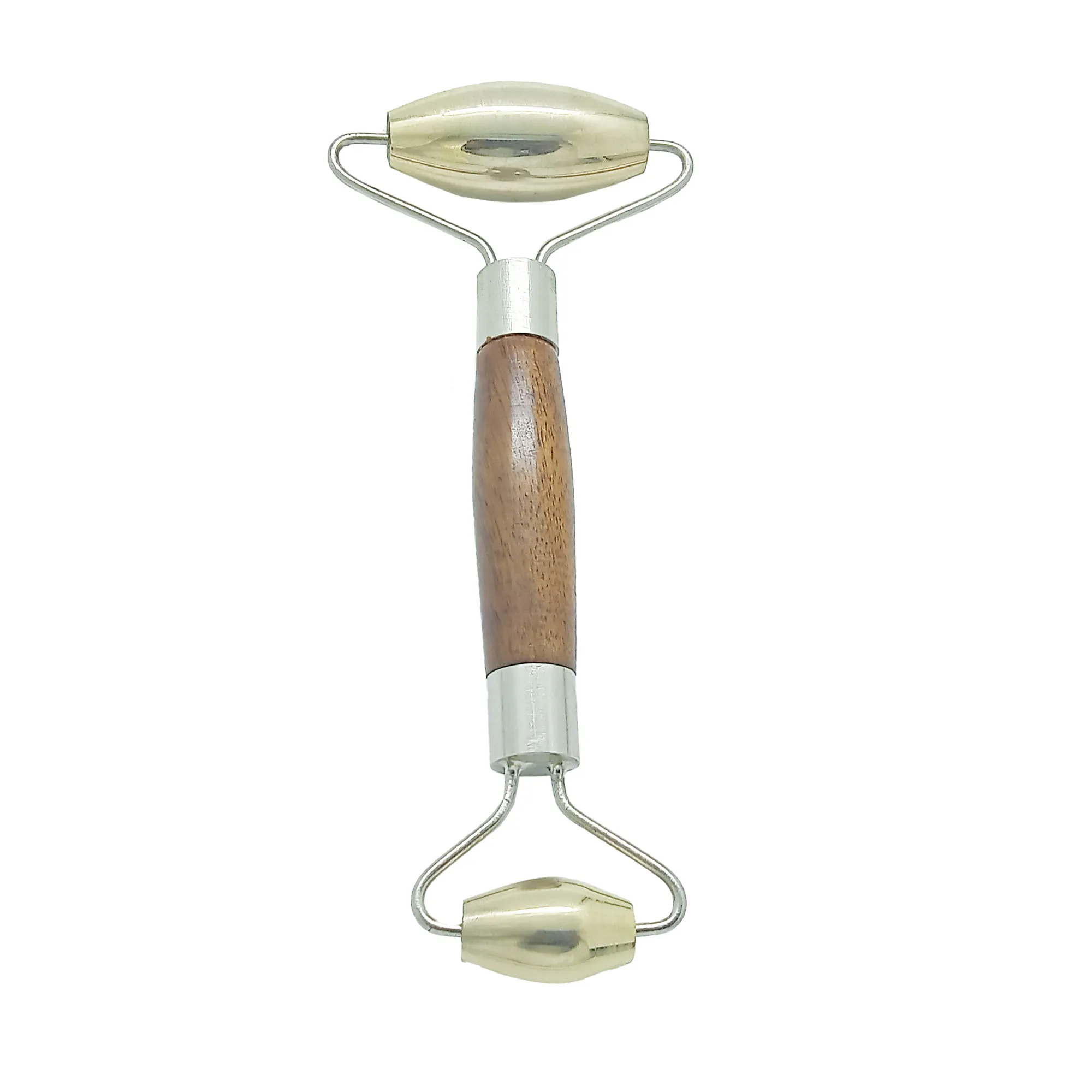 Best Quality Ayurveda Kansa Metal Face Roller For Anti-Ageing Glow Skin Manufacturer Indian Factory