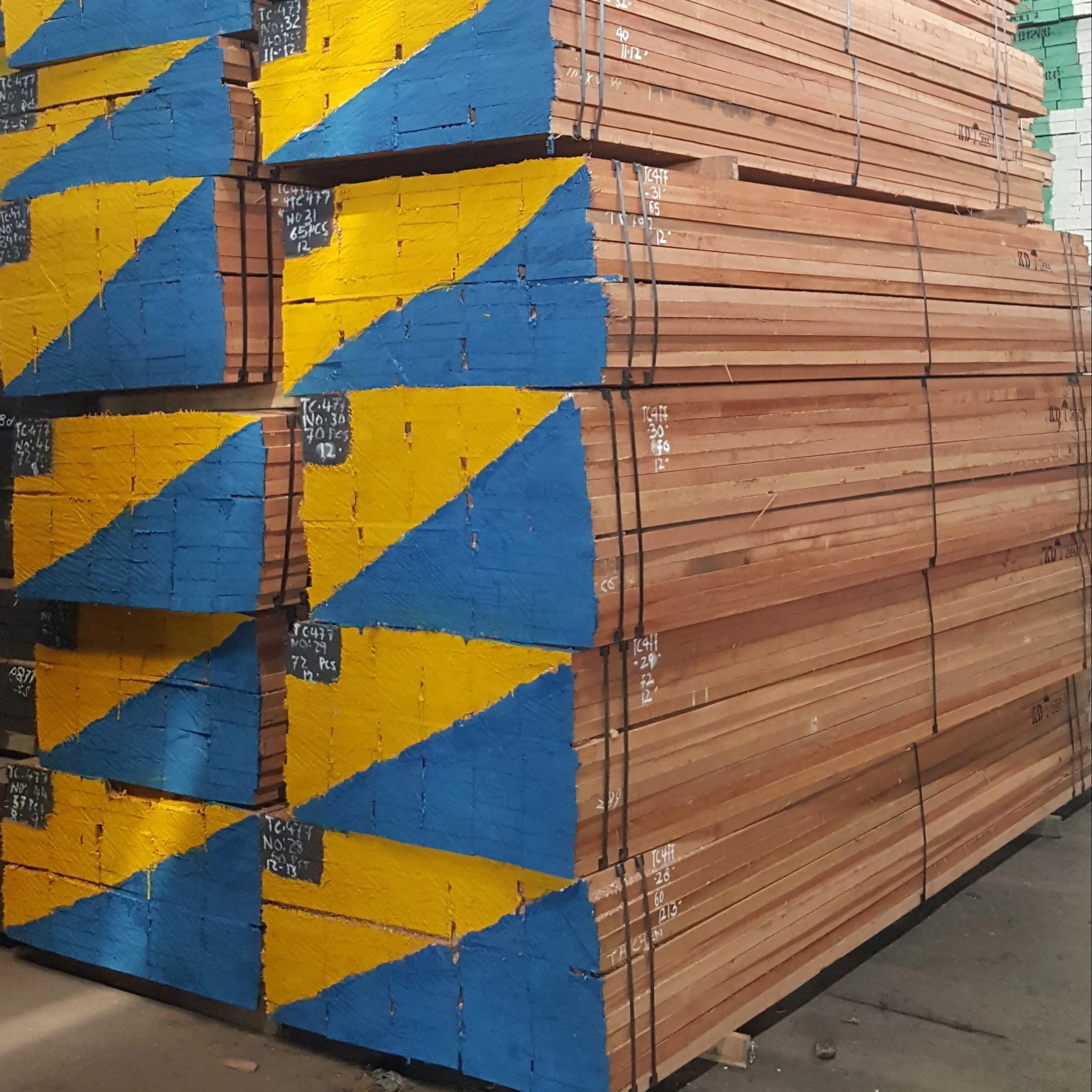 Sawn Timber Red Meranti Hardwood