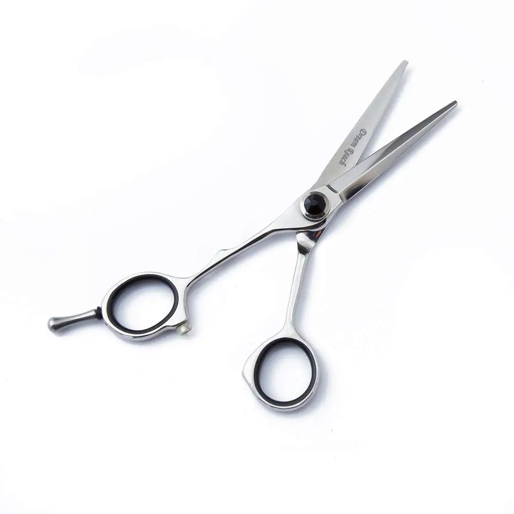 Hair Cutting Scissors Crystal Screw Professional Barber