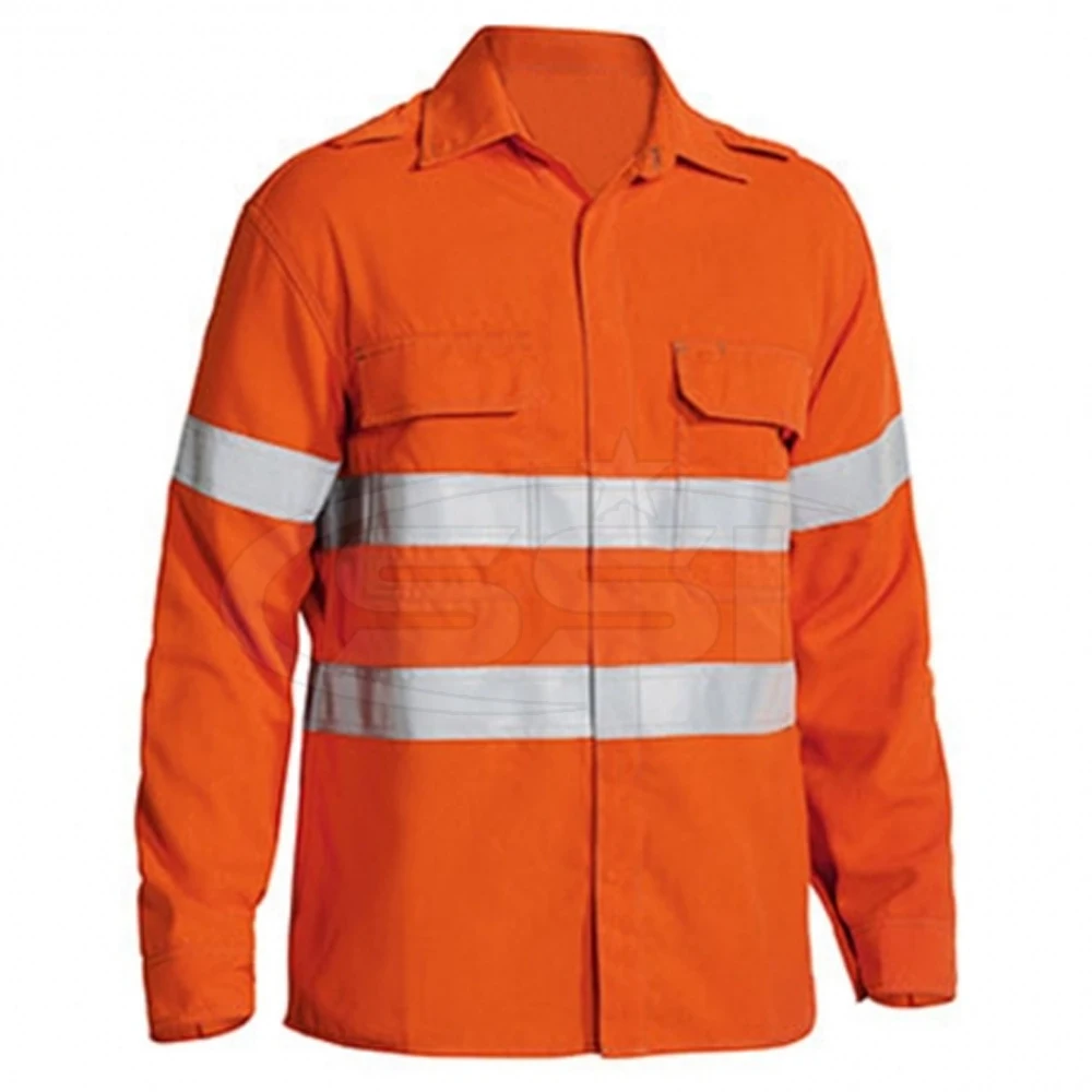 Wholesale Excellent quality Work wear high visibility safety reflective shirts for men