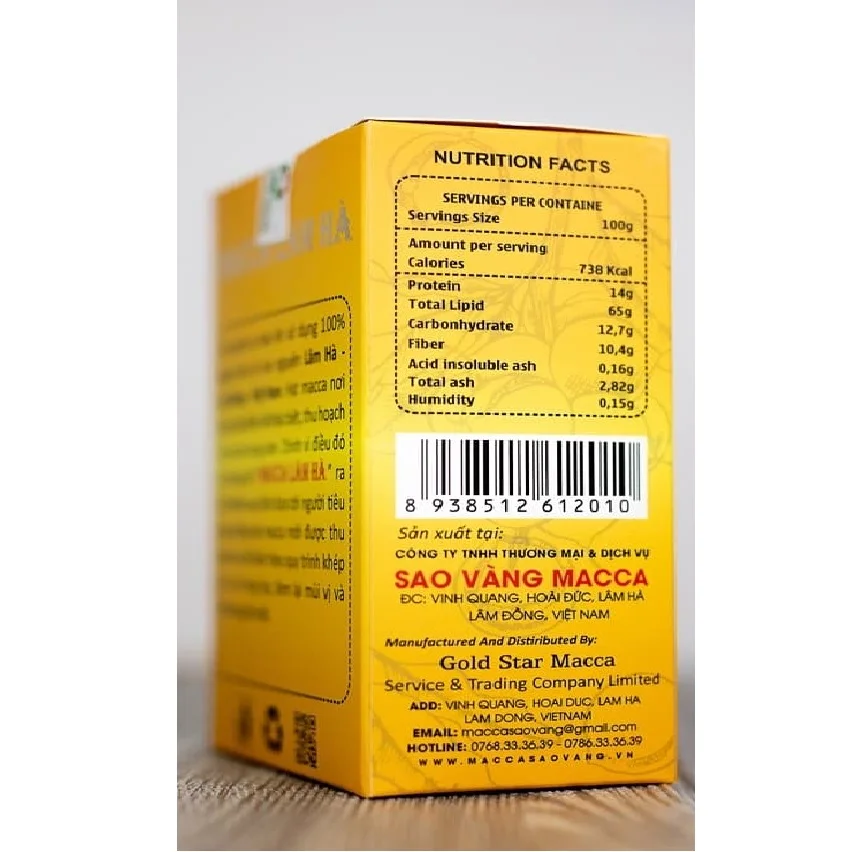 12 months shell life Dry Cracked in Shells Dried Style Organic Cultivation Type 25+mm Macadamia nuts (yellow box) from Vietnam