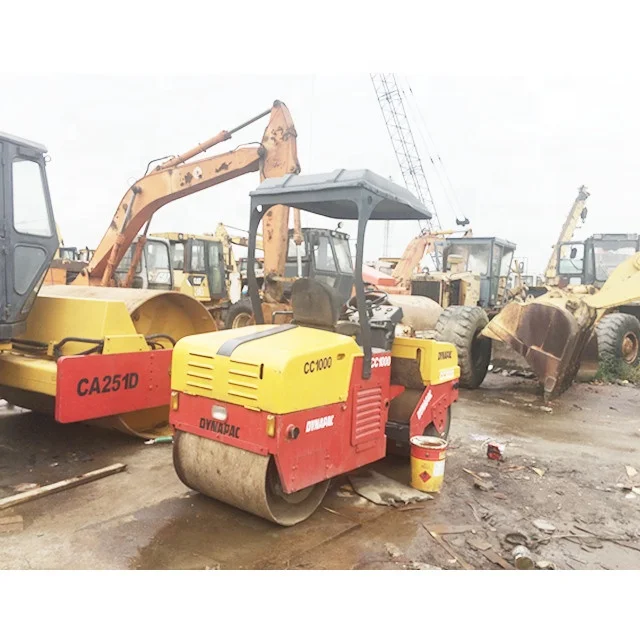 Б/у дорожный каток dynapac CC1000 по низкой цене