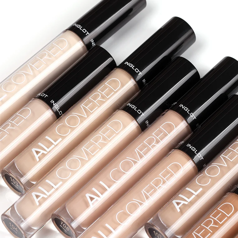 [OEM/ODM] INGLOT All Covered Vegan Concealer 3 Colors - Made in Korea - Whitening Anti-Wrinkle UV protection triple function