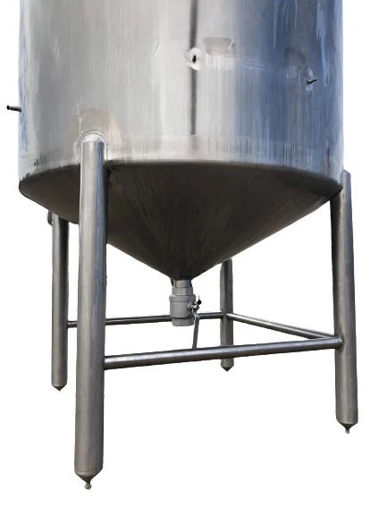 Milk Cooling Jacketed Conical Stainless Steel Storage Tank High Quality Reasonable Price 4500 Liter