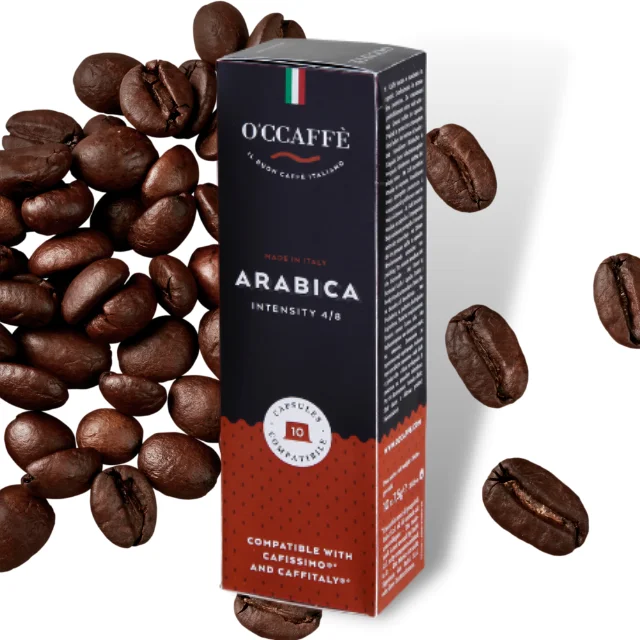 Made In Italy Best Italian Quality Caffitaly Compatible Arabica Coffee Capsules For American Coffee