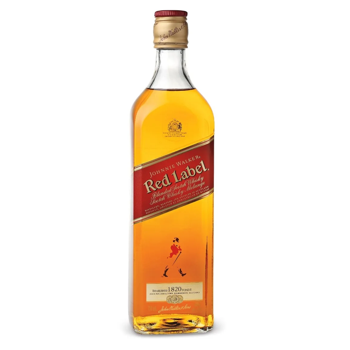 
Red Label Jhonny Walker Whisky Brand for Sale 750ml with Long Spiced Nose 40% Alcohol 