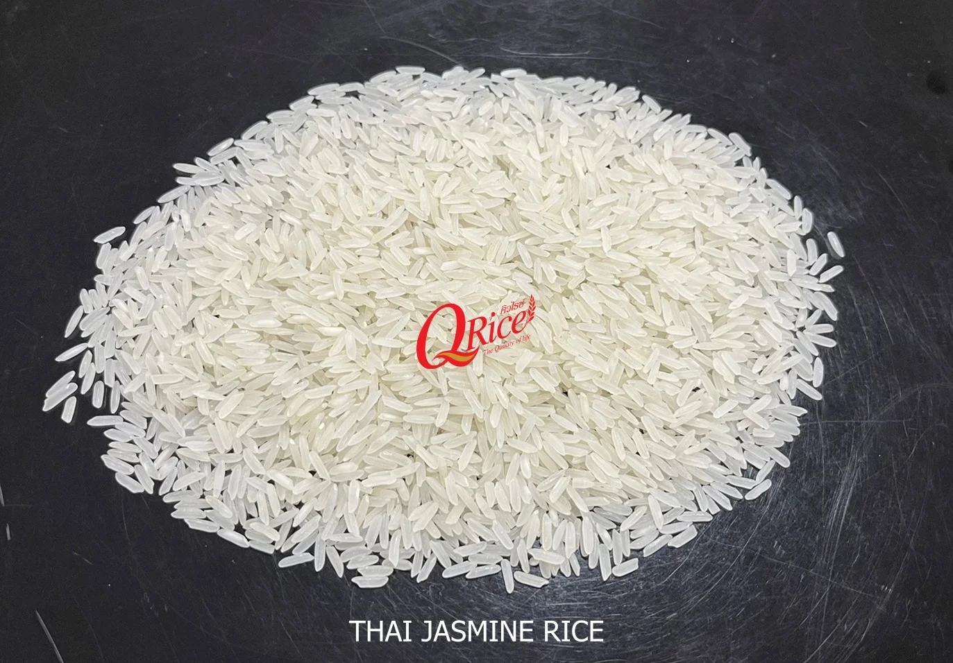 Тайланд Q Rice Company длительное зерно мягкий нежный и ароматический 20 кг жасминового риса (текущий урожай)
