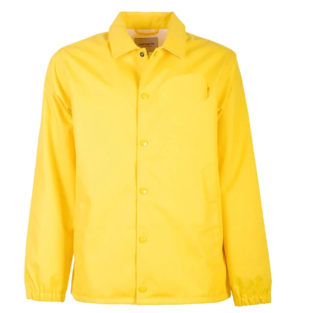 Yellow Coaches Jacket skating Coaches Polyester Jackets mens Nylon Plain Bomber Coaches Jacket